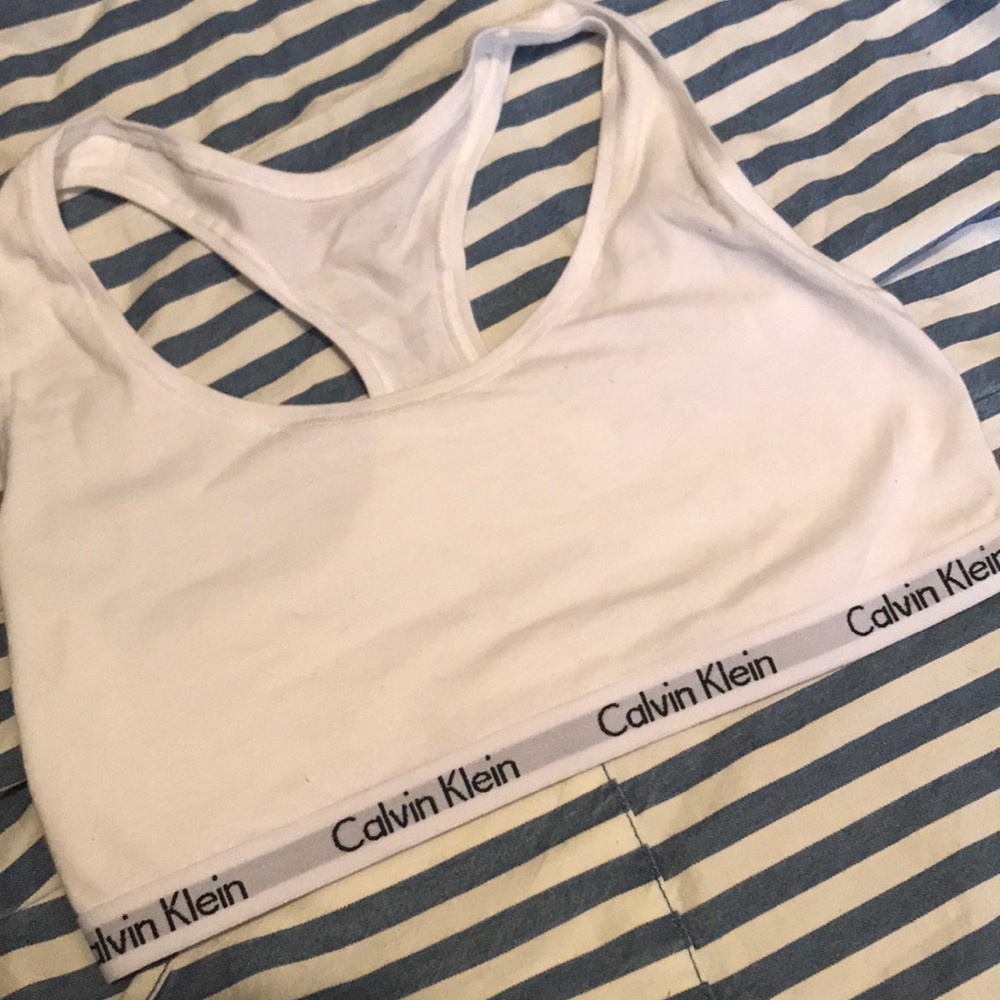 Calvin Klein White Bralette